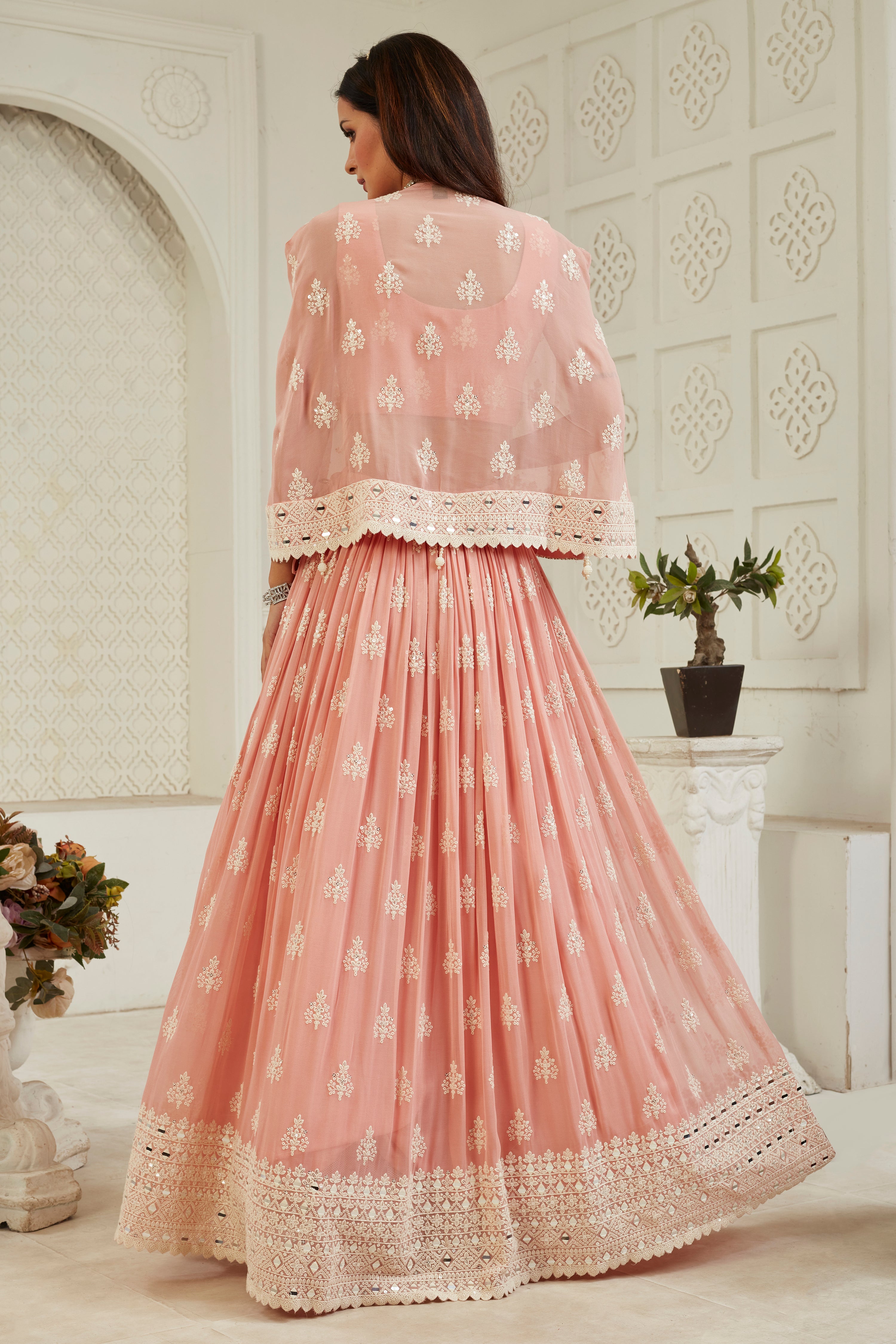 Azure Grace Lehenga Set