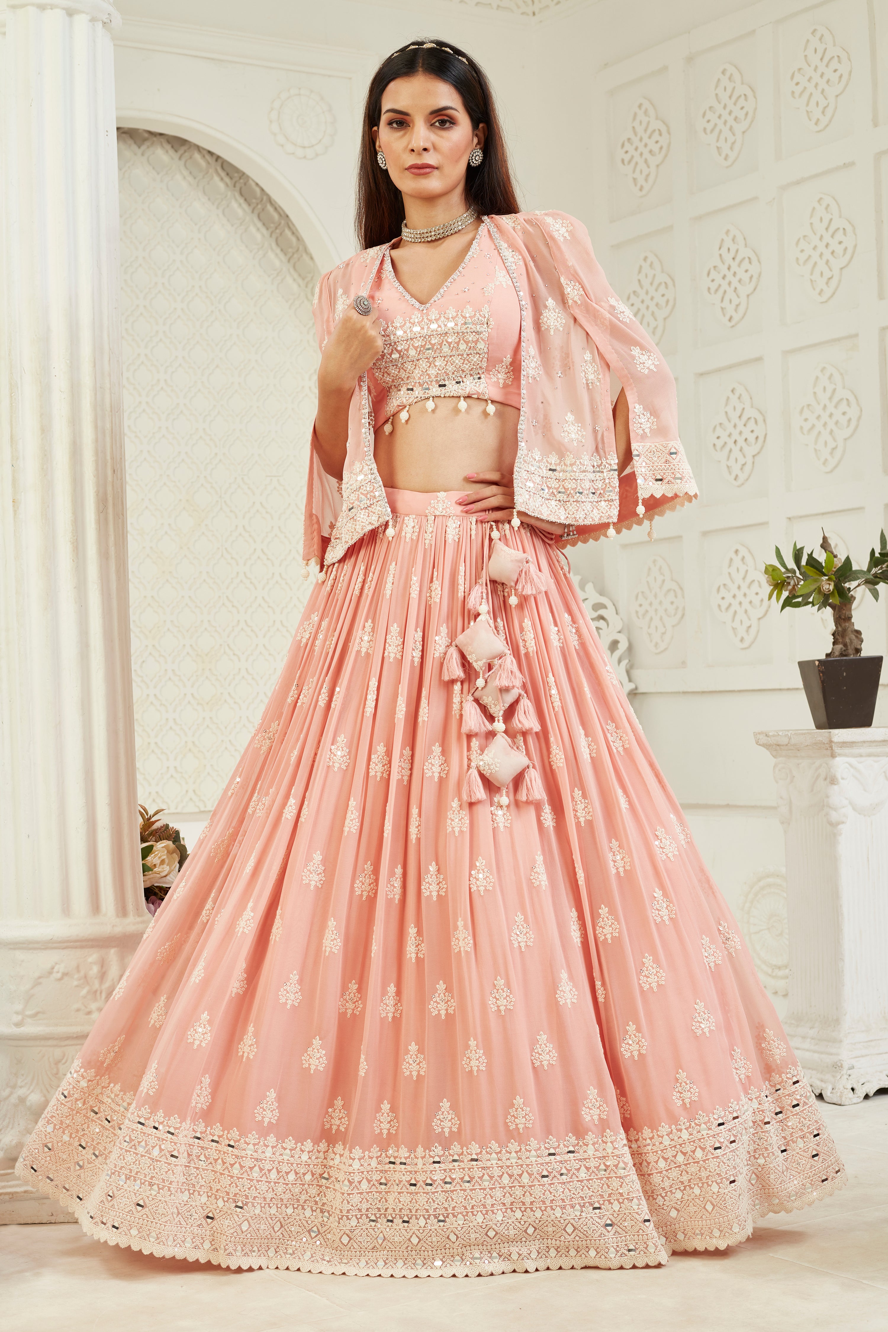 Azure Grace Lehenga Set