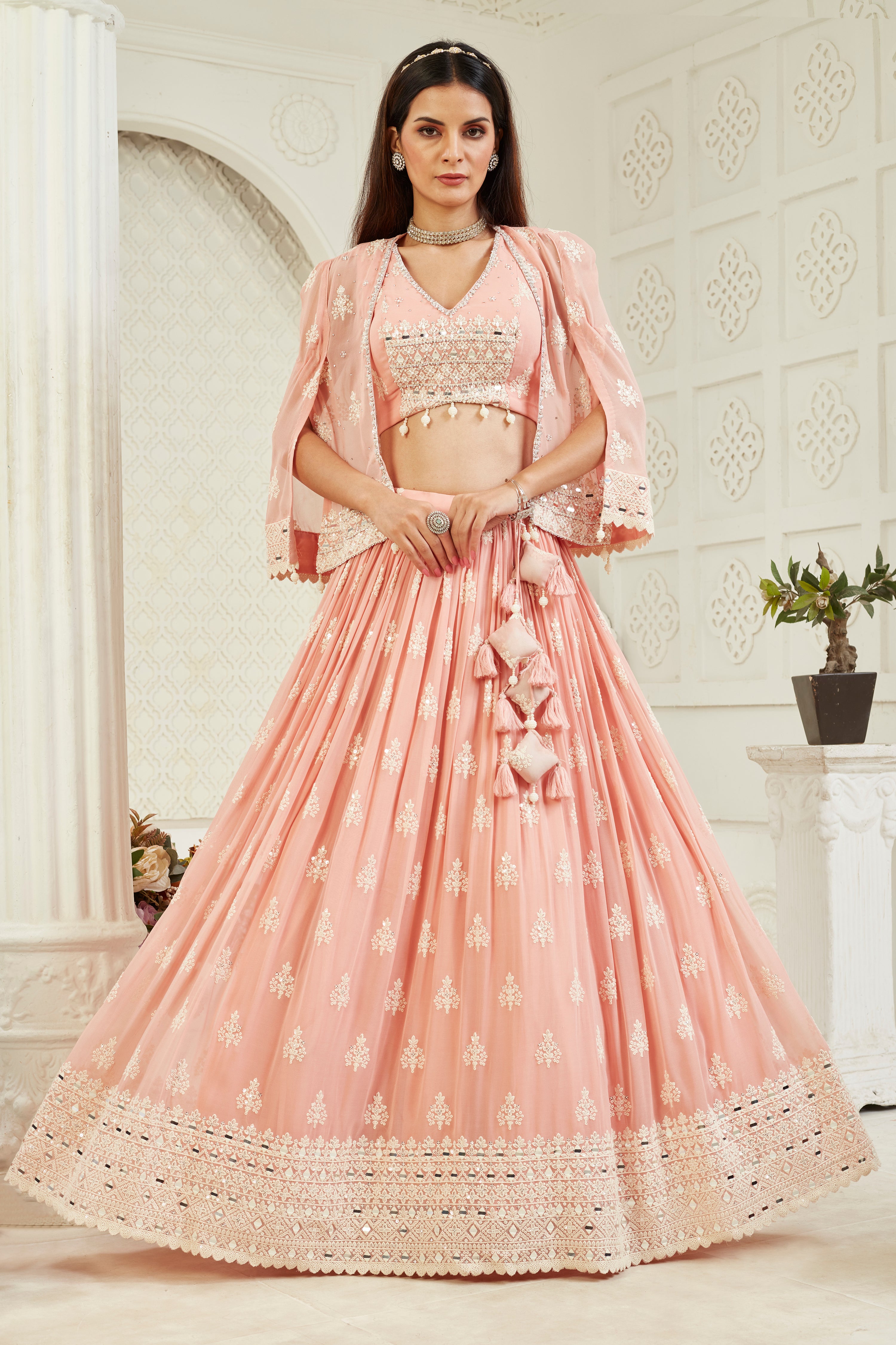 Azure Grace Lehenga Set