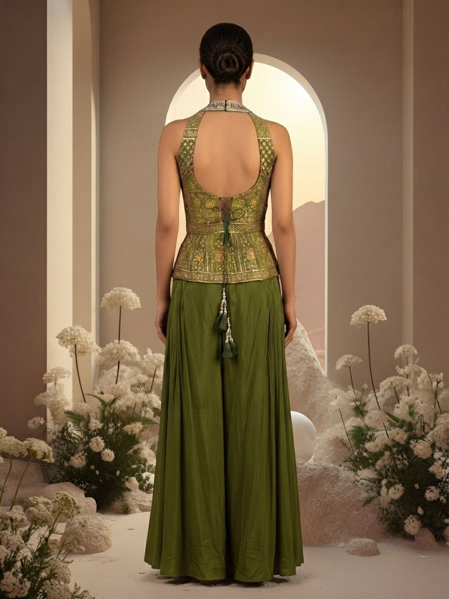 Meher Mirage Sharara Set