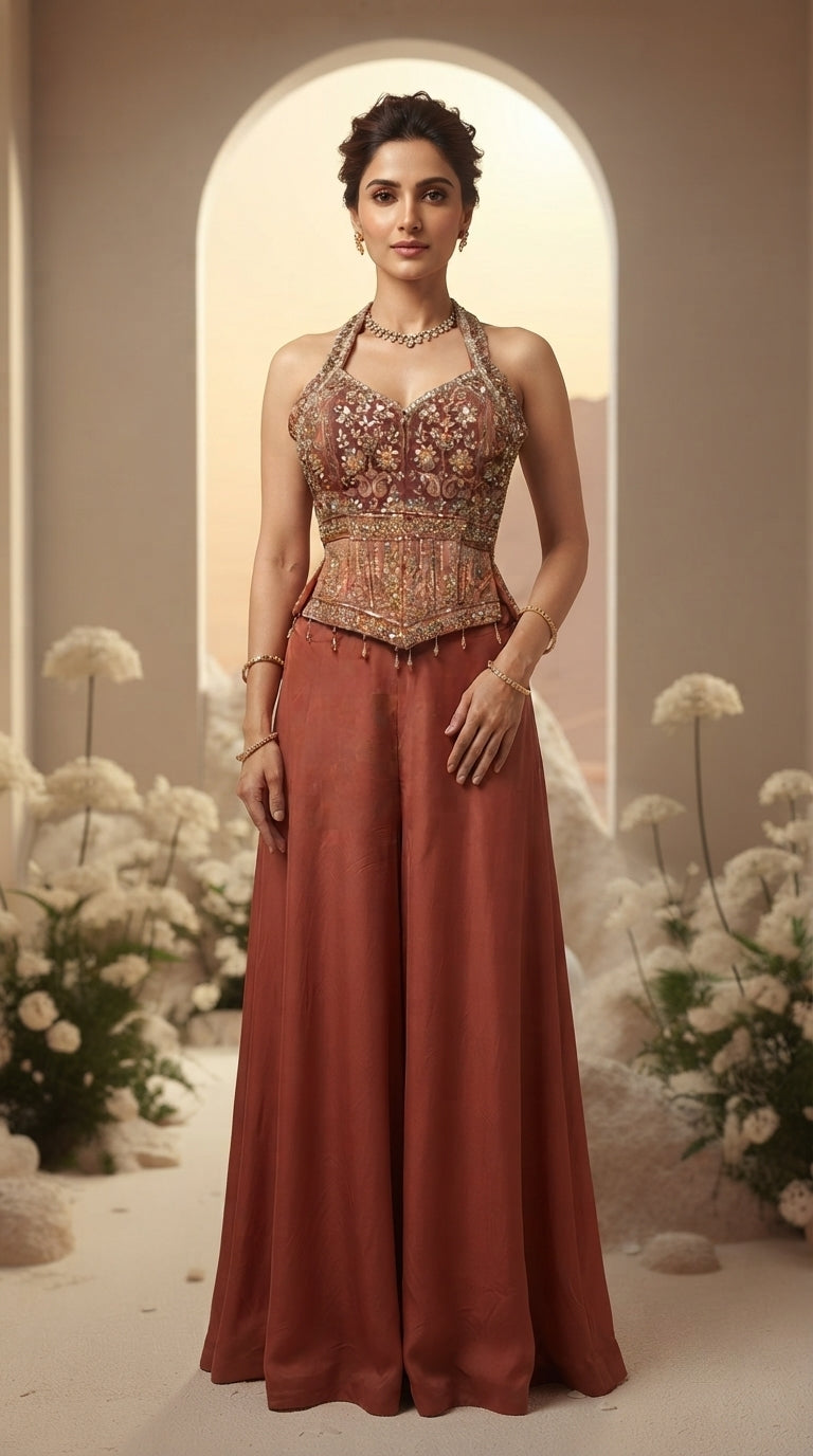 Meher Mirage Sharara Set