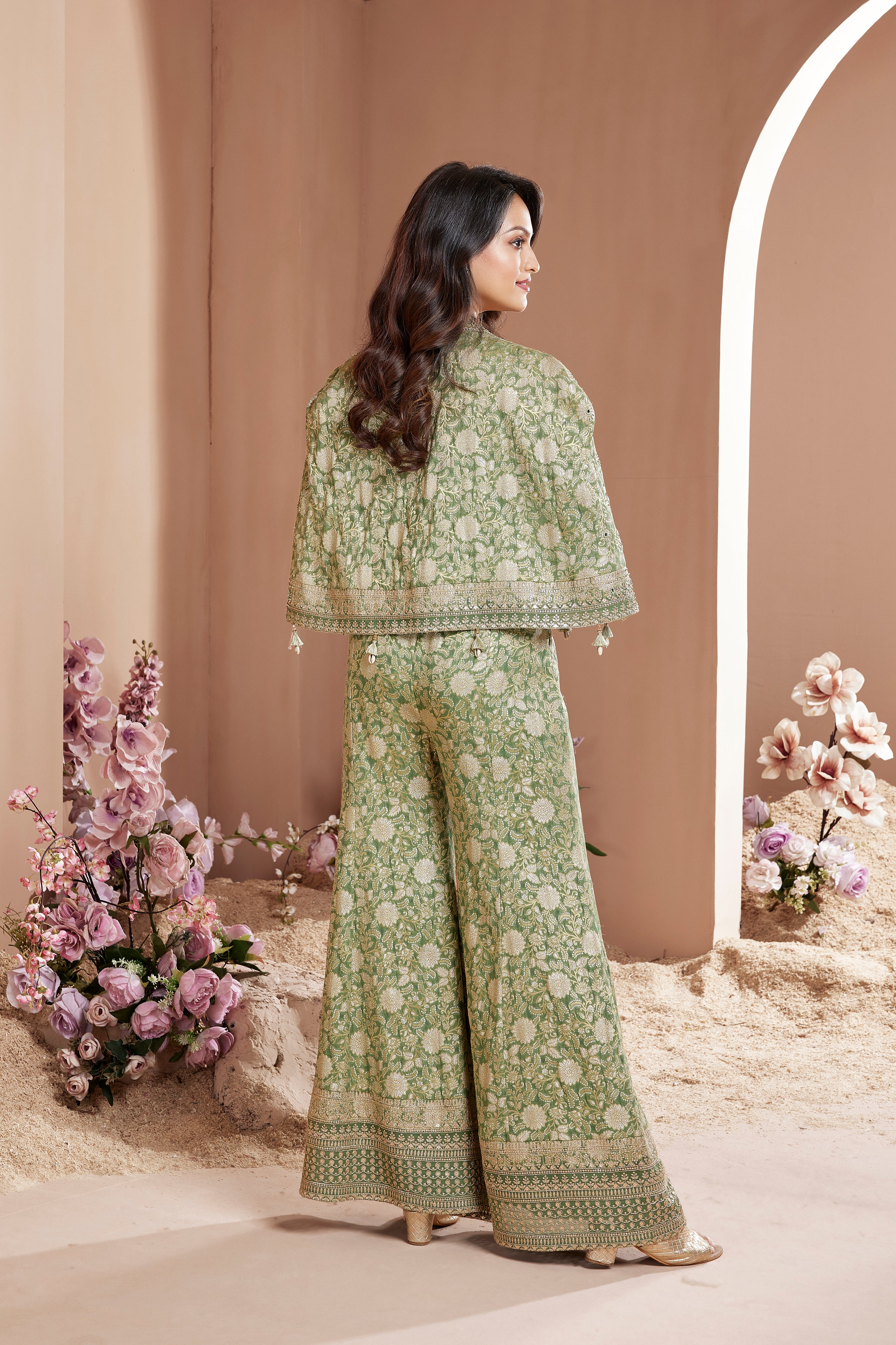 Lush Elegance Sharara Set