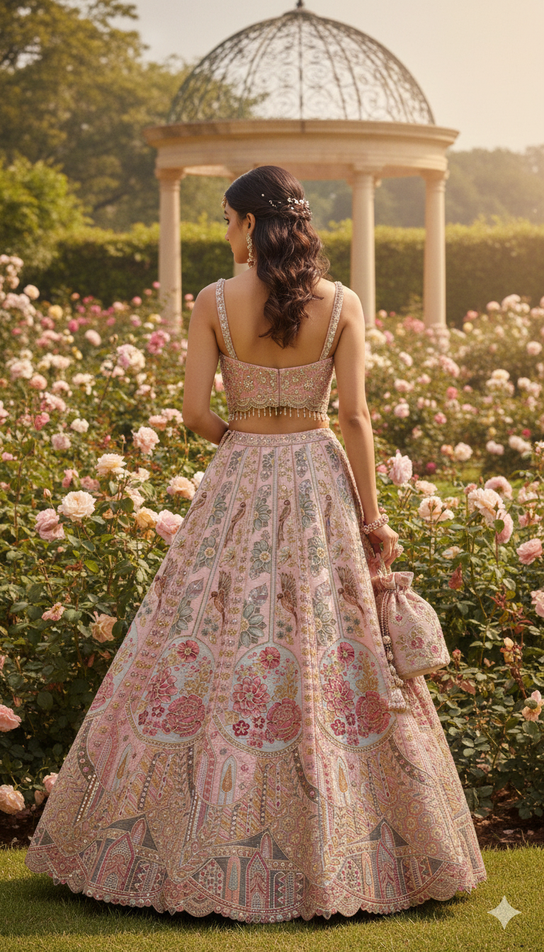 Rose Royale Lehenga Set
