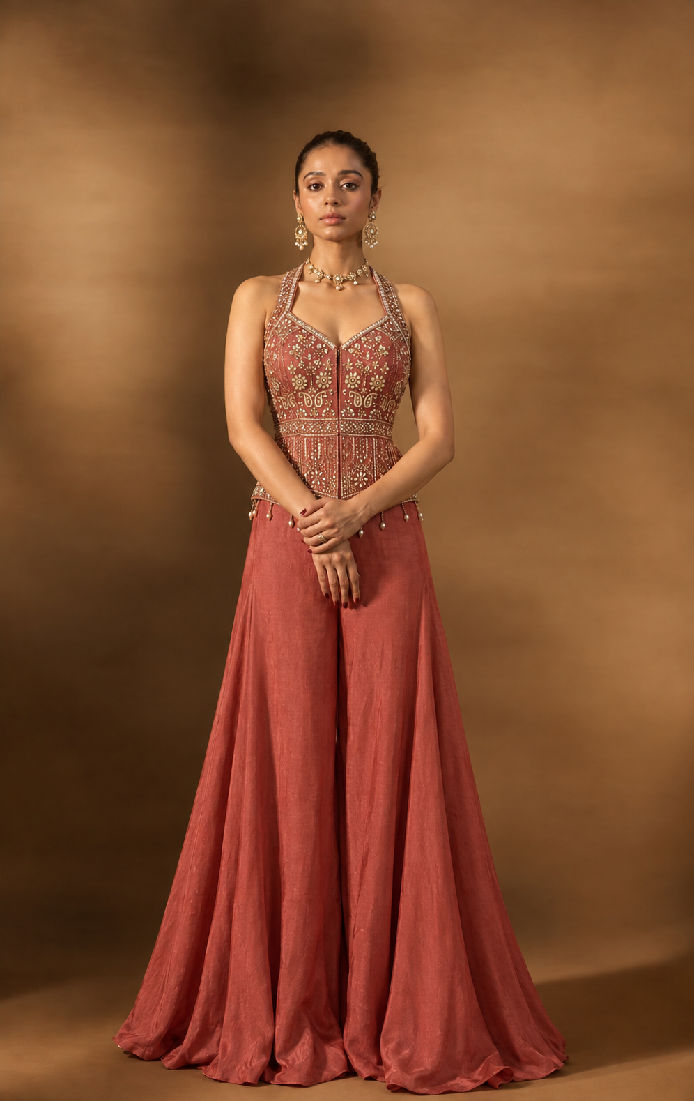 Heavy Embellished Sharara Set