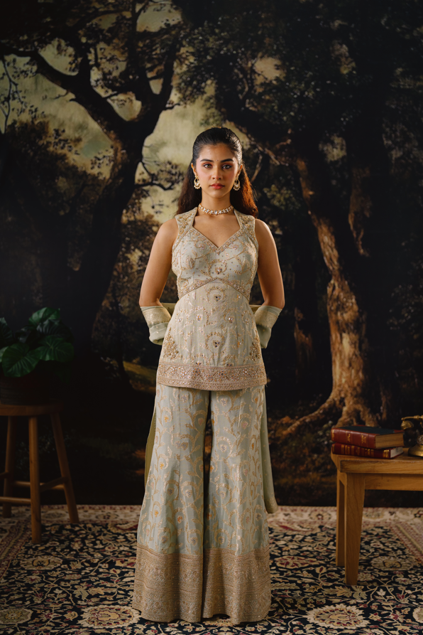 Mint Glow Sharara
