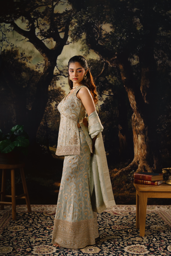 Mint Glow Sharara