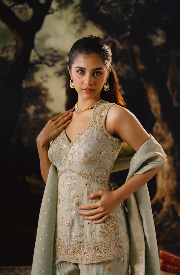 Mint Glow Sharara