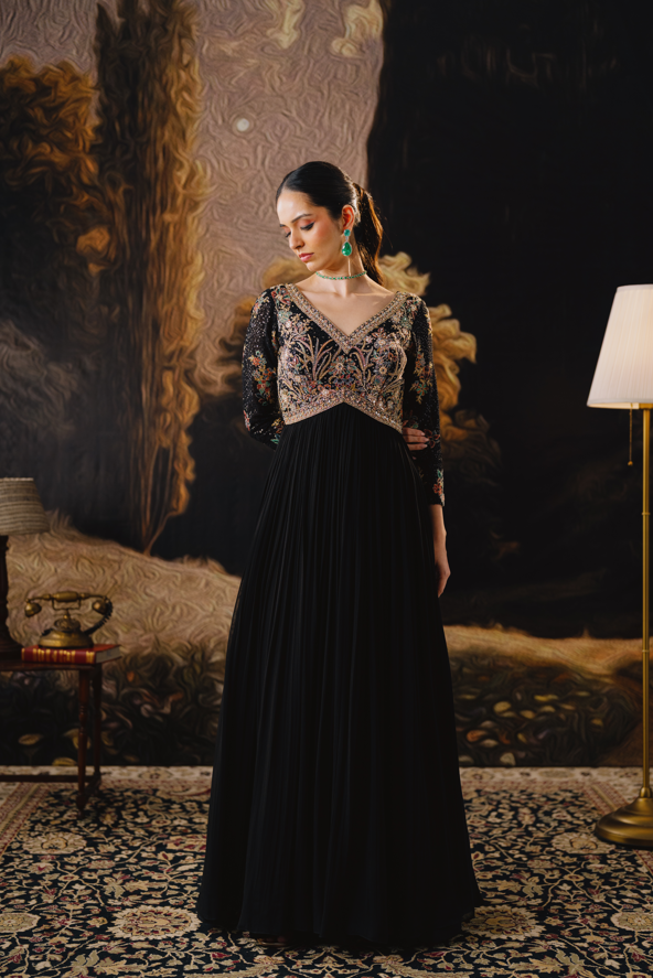 Noir Fiesta Anarkali