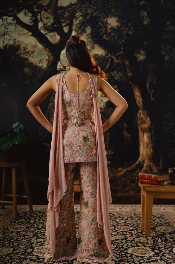 Pastel Garden Sharara Set