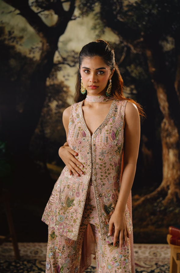 Pastel Garden Sharara Set