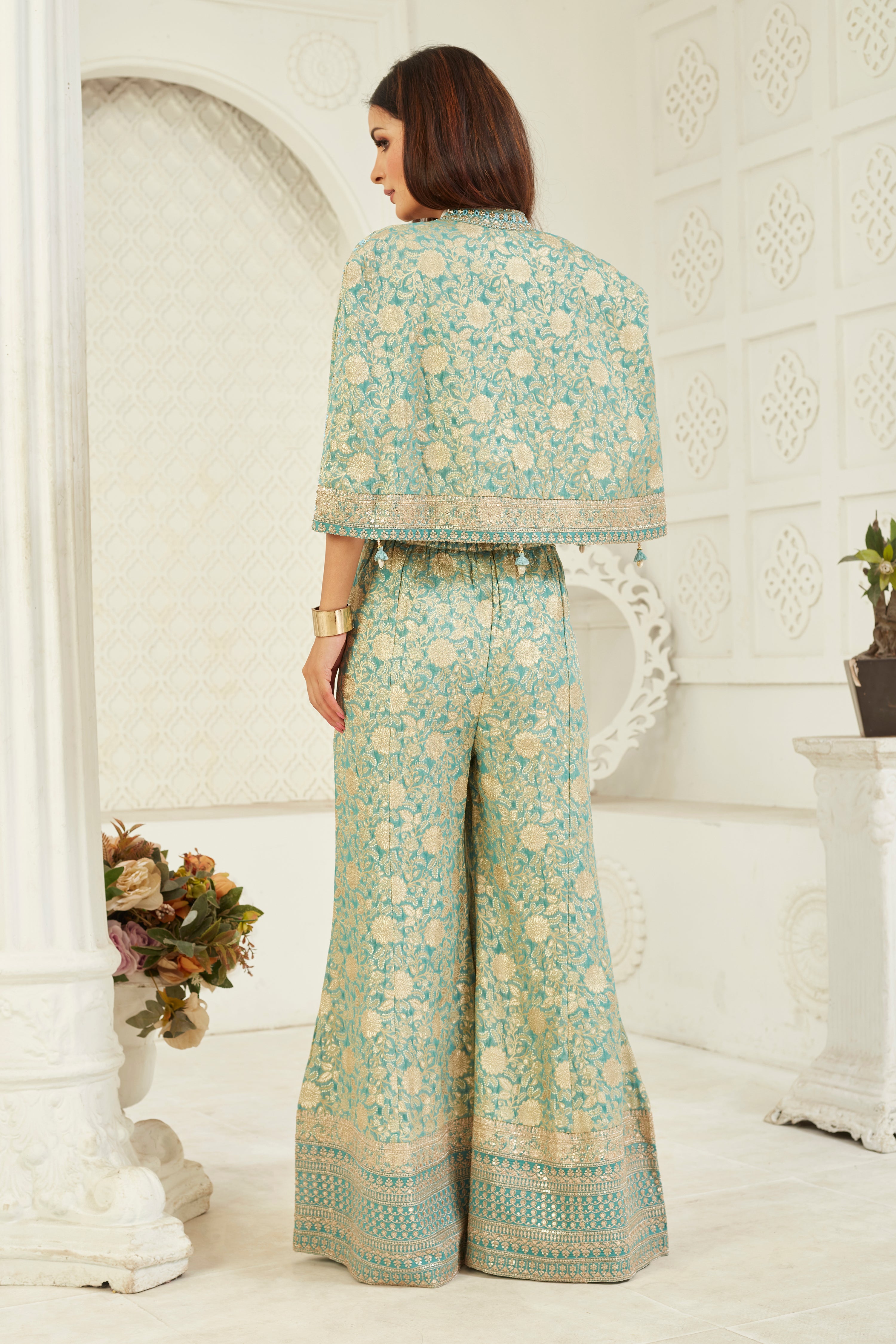 Lush Elegance Sharara Set