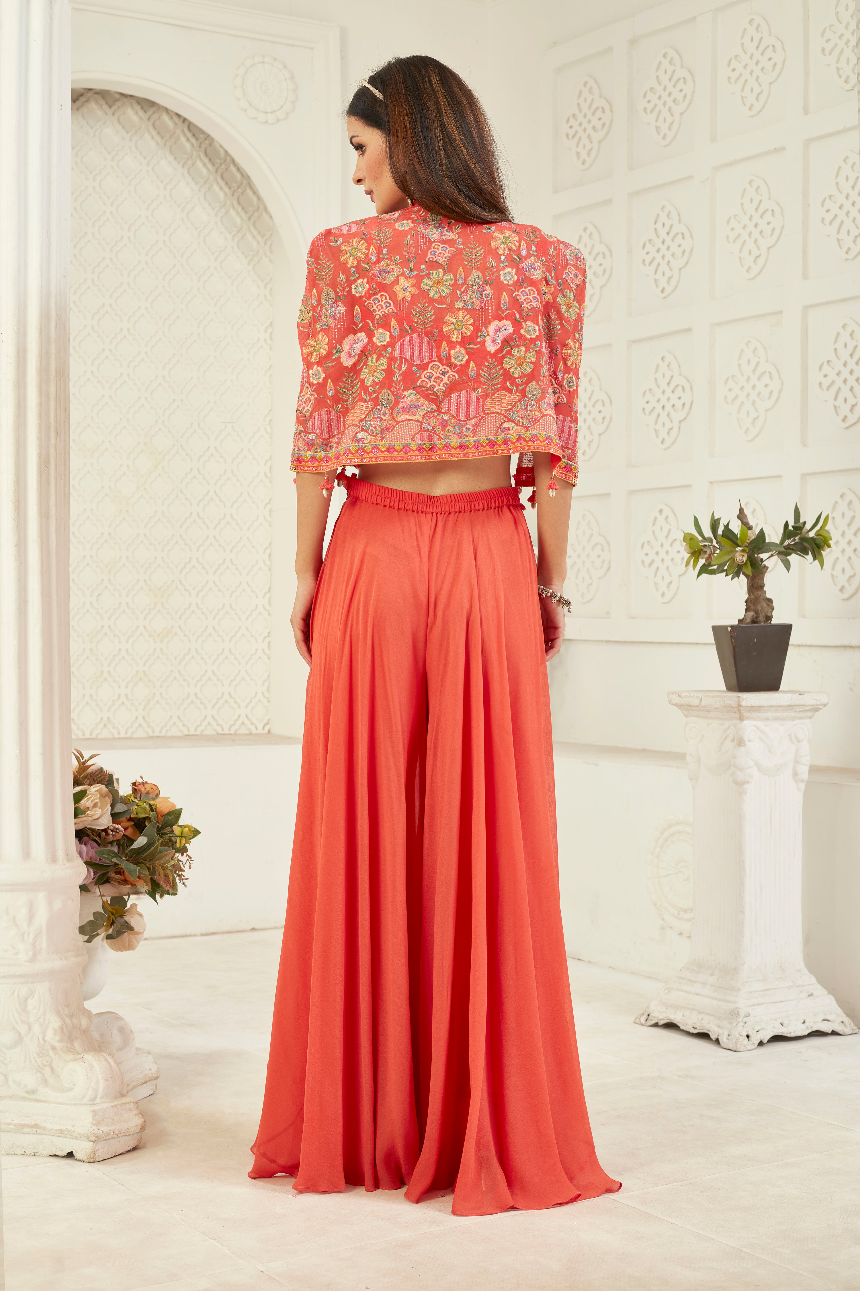 Serene Glow Sharara Set
