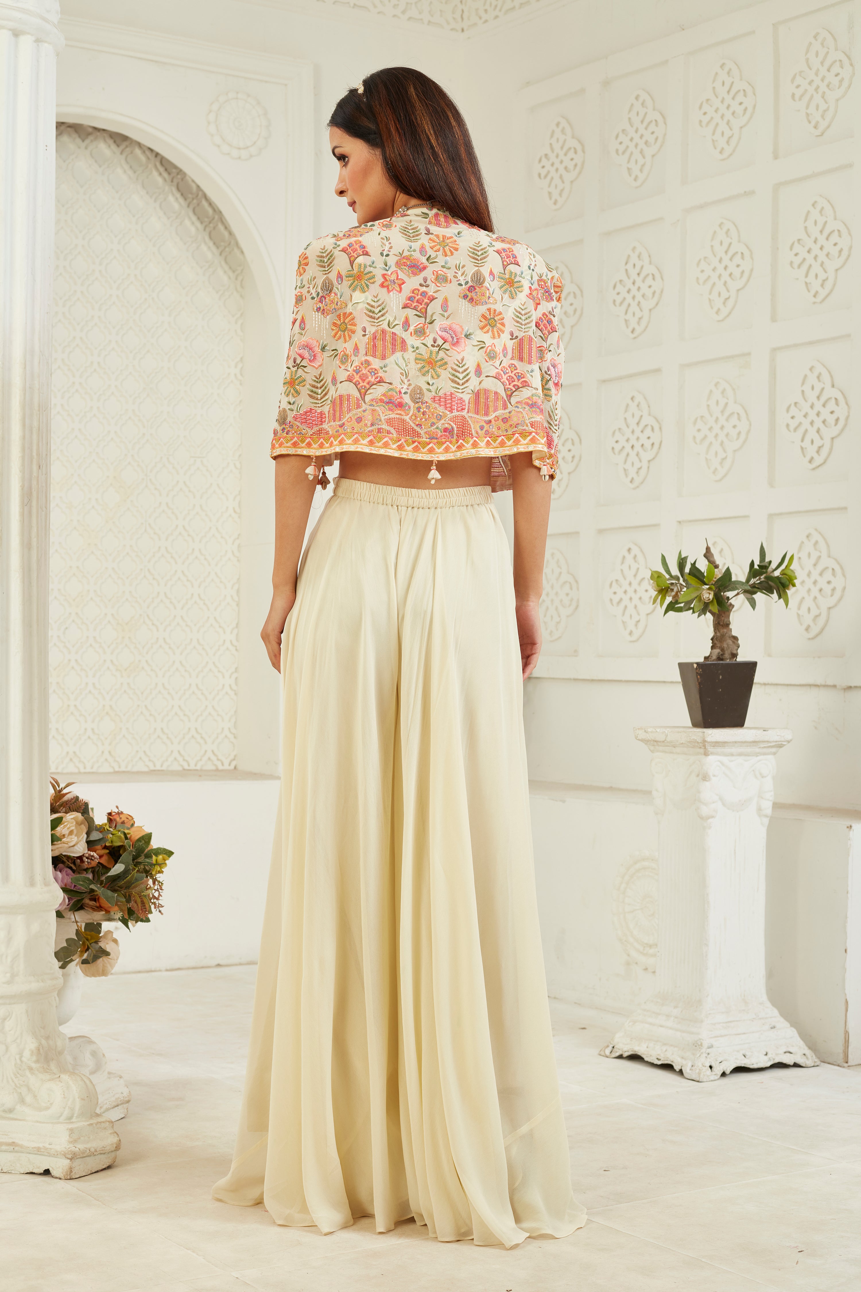 Serene Glow Sharara Set